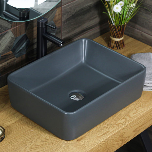 Раковина накладная (48,5х37) Melana 320324MDG-805