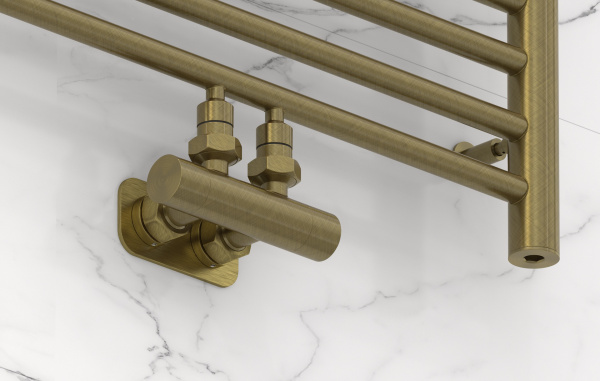 Вентиль Сунержа угловой EU50 (2 х G 1/2" НР х G 3/4" НГ) 05-1416-1234 бронза