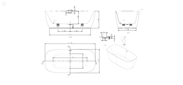 Ванна акриловая (170х80) Art&Max Verona AM-VER-1700-800