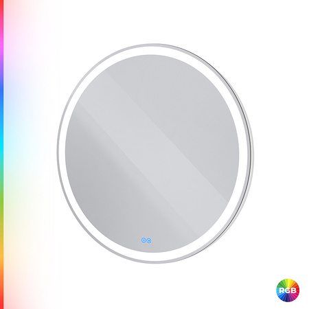 Зеркало c RGB подсветкой (80х80) Cezares CZR-SPC-MC-800-RGB-TCH