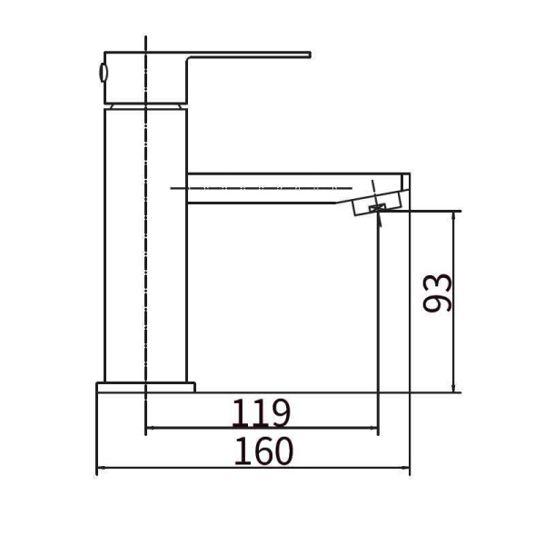 Смеситель для раковины FASHUN A51102-7