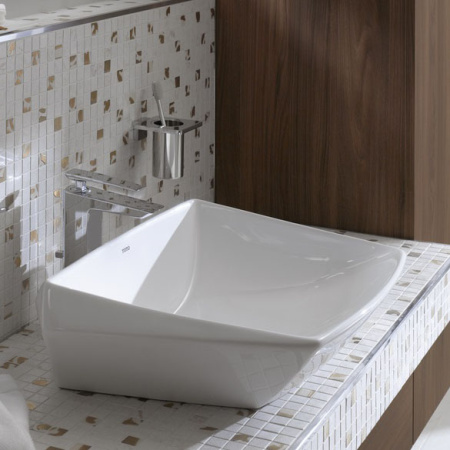 Встраиваемая раковина Toto JEWELHEX LW681B#W