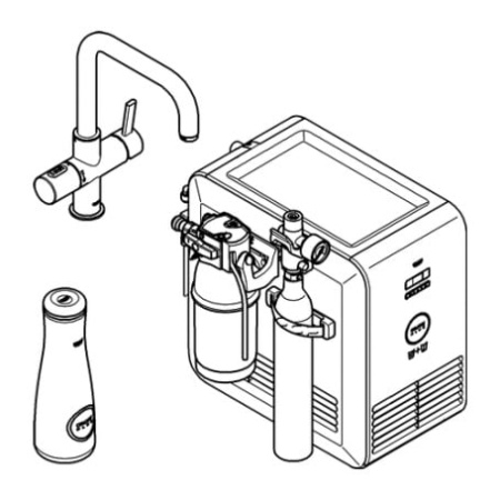 Стартовый комплект GROHE Blue® K7 Pure 31355 DC1 (31355DC1)