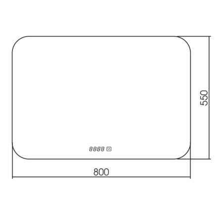 Зеркало (80х55) Silver Mirrors  Шампань-4 ФР-00001037