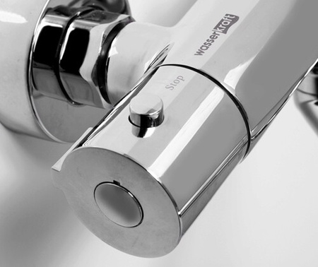 Термостатический смеситель для ванны с длинным изливом WasserKRAFT Berkel 4822L Thermo