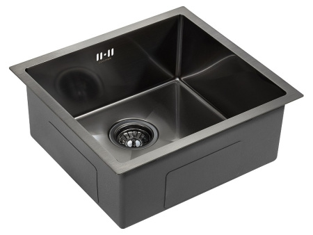 Кухонная мойка Paulmark   Marx PM214844-GM вороненая сталь