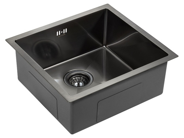 Кухонная мойка Paulmark   Marx PM214844-GM вороненая сталь