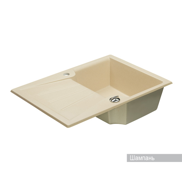 Кухонная мойка Aquaton Монца 1A716032MC290 шампань