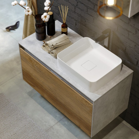 Фасад тумбы Aqwella Mobi 100 MOB0710DB