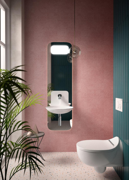 Унитаз подвесной безободковый Creavit Foglia FG321-11CB00E-0000