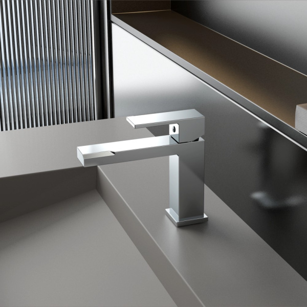 Смеситель для раковины Belz B10613, хром Смеситель для раковины Belz B10613, хром