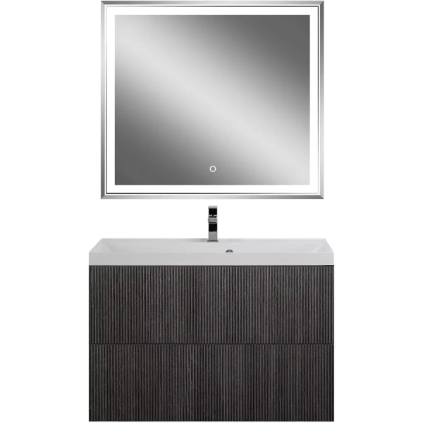 База под раковину подвесная Art&Max AM-Verona-Push-900-2C-SO-KD кадена дарк