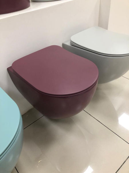 Унитаз подвесной безободковый Creavit Free FE322-11BR00E-0000