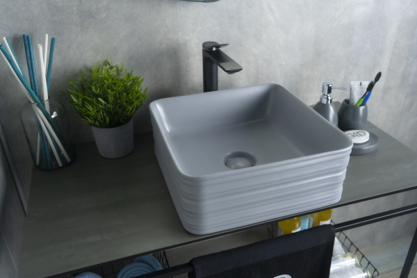 Раковина накладная (38,5х38,5) Gid Gm965