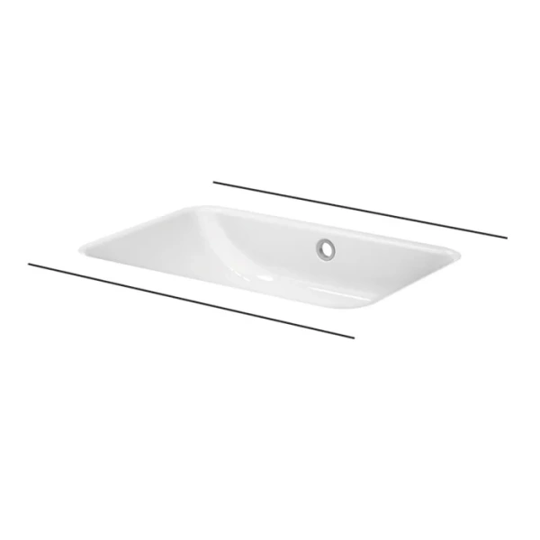 Раковина встраиваемая снизу (58,7х40,8) Bette Comodo A136-000