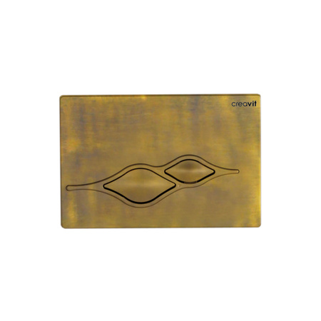 Клавиша смыва Creavit UFO GP1007.00 бронза