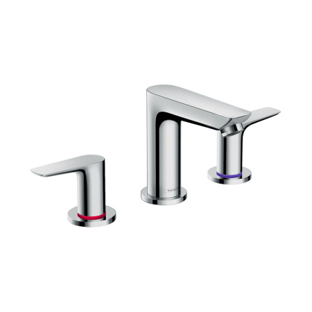 Смеситель для раковины на 3 отверстия с донным клапаном Hansgrohe Talis E 71733000 хром