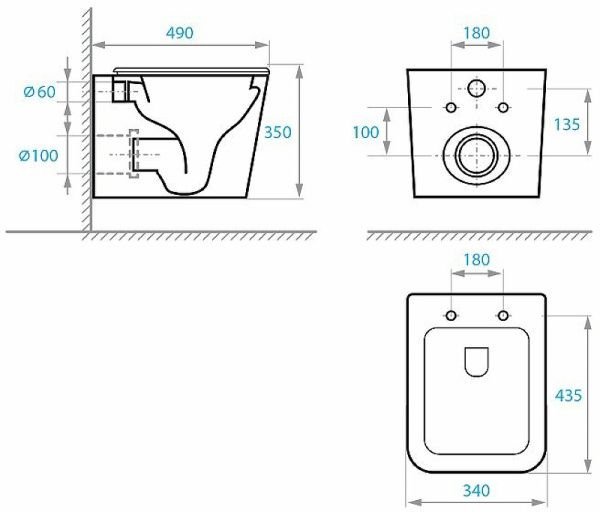 Унитаз Koller Pool Trend TR-0490-RW
