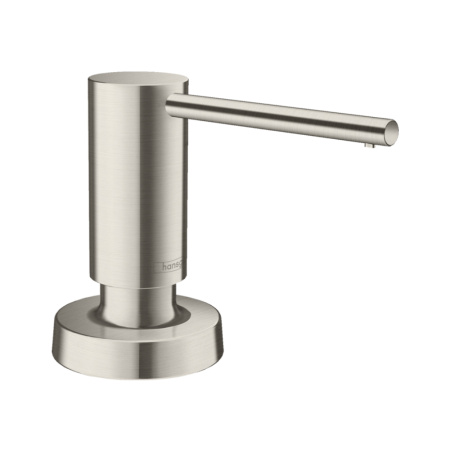 Дозатор для жидкого мыла 500 мл Hansgrohe A51 40448800 нержавеющая сталь