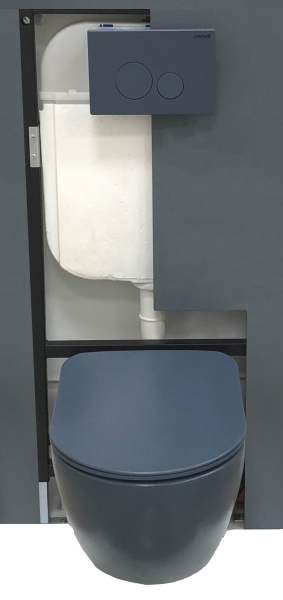 Унитаз подвесной безободковый Creavit Free FE322-11BM00E-0000