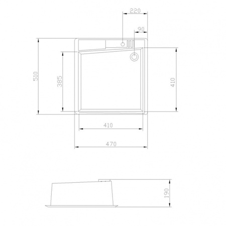 Кухонная мойка Акватон Парма белая 1A713032PM080
