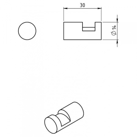 Крючок Novaservis Metalia 12 0230.0