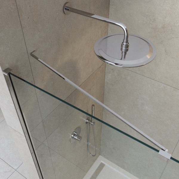 Душевая перегородка 130 см CEZARES LIBERTA LIBERTA-L-1-TB-130-C-Cr