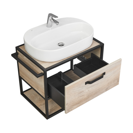 Тумба под раковину Aquaton Лофт Фабрик 65 1A242301LTDU0