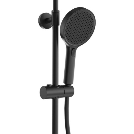 Душевая система с изливом Kerama Marazzi Fonte FO.201.KM.BLK.M черный матовый