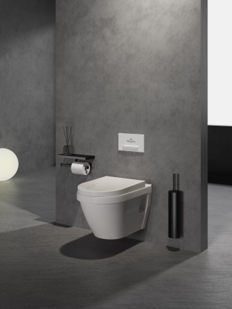 Туалетный ершик в комплекте WONZON & WOGHAND, черный матовый WW-V4601-MB