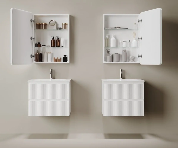 Зеркало-шкаф с подсветкой Sancos  Diva (60х80) DIV600