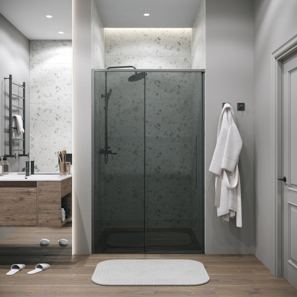 Душевая дверь (140х195) Grossman Galaxy 100.K33.01.140.42.10, раздвижная