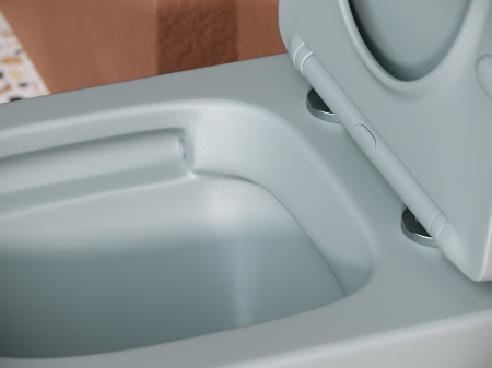 Подвесной унитаз Ceramica Nova Balearica Rimless CN6000MH безободковый