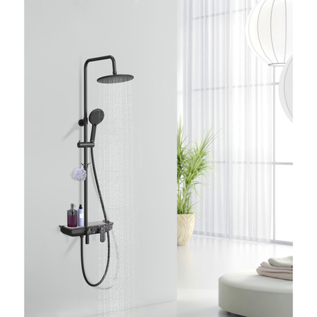 Смеситель для ванны и душа Lemark Tropic (LM7012BL)