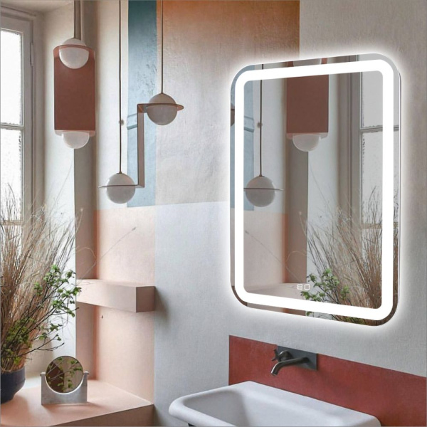 Зеркало (55х80) Silver Mirrors Malta neo LED-00002413