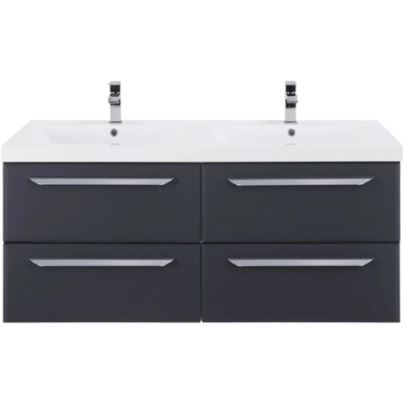 Тумба под раковину Cezares ECO-1200-4C-SO-2-GR-P Grafito без ручек
