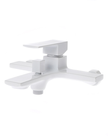 Душевая система Orange Lutz M04-944w смеситель с изливом, белый