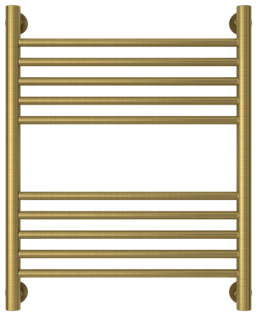 Полотенцесушитель Водяной Прямая Сунержа Богема + (60х50) Состаренная Латунь 051-0220-6050