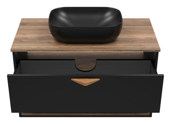 Тумба с раковиной Brevita Bergen 90 УТ000016100