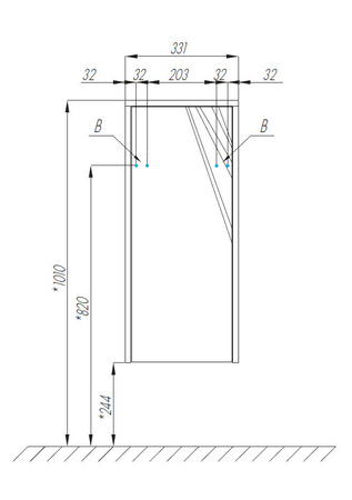 Шкаф подвесной Aquaton Сакура 1A220703SKW80 белый