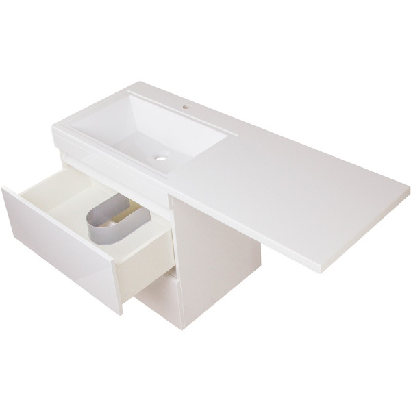 Тумба под стиральную машину подвесная Style Line Даллас СС-00002352 белый