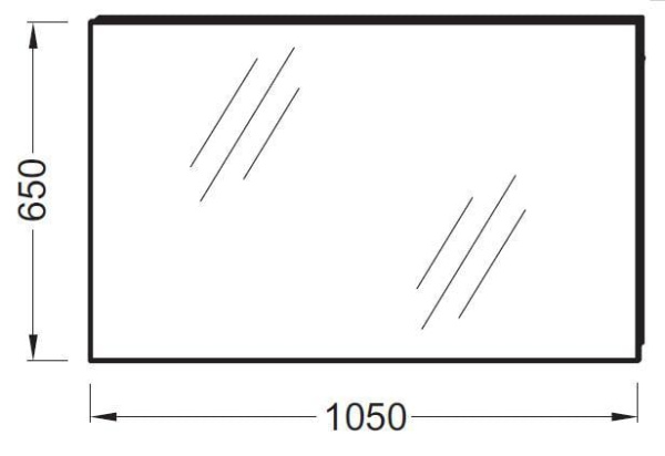 Зеркало Jacob Delafon Odeon Up EB1084-NF