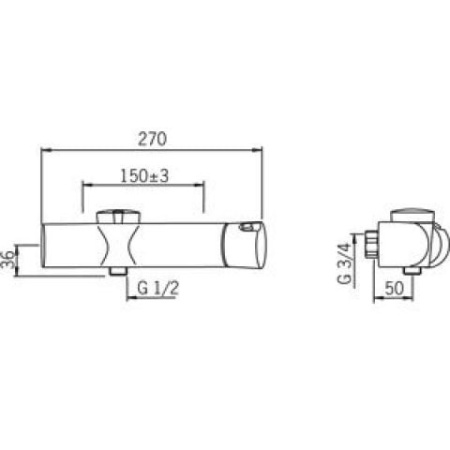 Смеситель для душа Oras Eterna 6370