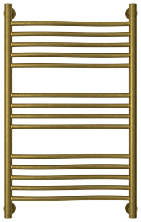 Полотенцесушитель Водяной Сунержа Флюид + (80х50) Состаренная бронза 05-0222-8050