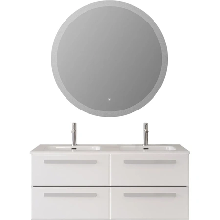 Тумба под раковину Cezares ECO-CER-N-1200-4C-SO-2-BL Bianco Lucido без ручек