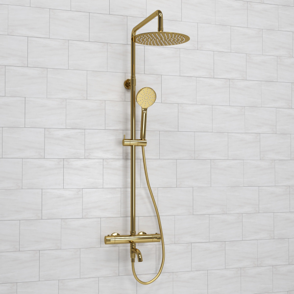 Душевая система WasserKraft A188.208.207.PG Thermo