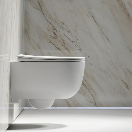 Подвесной унитаз Ceramicanova Modena Rimless CN6063