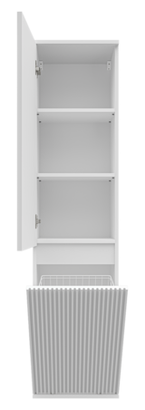 Пенал с бельевой корзиной Brevita Enfida 40 ENF-05040-010БкL