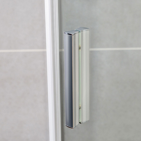 Душевой уголок Vincea  Slim-U VSP-2SU900CL (90х90) хром, стекло прозрачное