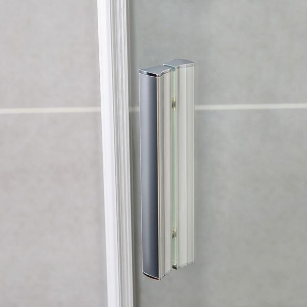 Душевой уголок Vincea  Slim-U VSP-2SU900CL (90х90) хром, стекло прозрачное